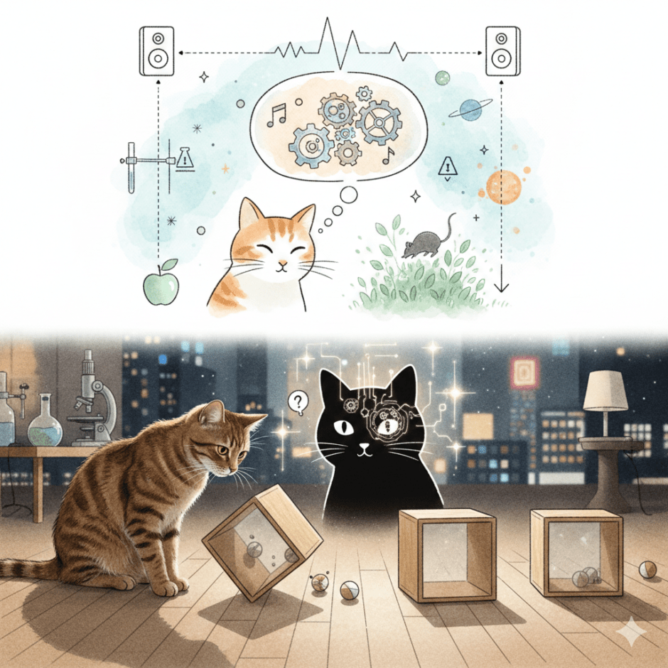 猫の知能は物理学者並み？狩りの仕組みに隠された驚きの法則