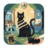 黒猫は不吉？その理由と「幸運」を呼ぶ福猫の真実